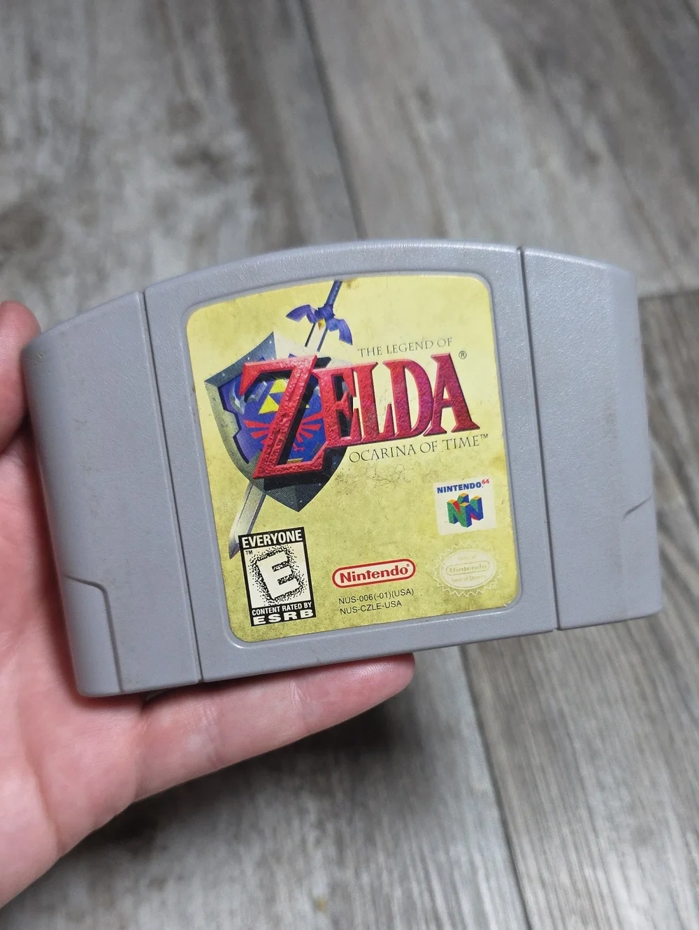 Nintendo 64 The Legend Of Zelda & The Ocarina Of Time 1998 Cartridge Only TESTED